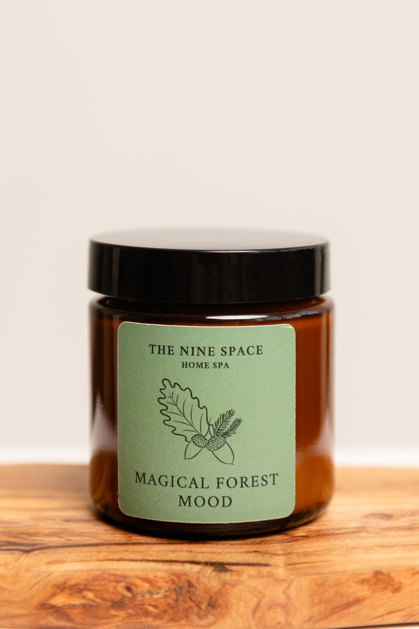 MAGICAL FOREST Mood Kerze - Braunglas Mini