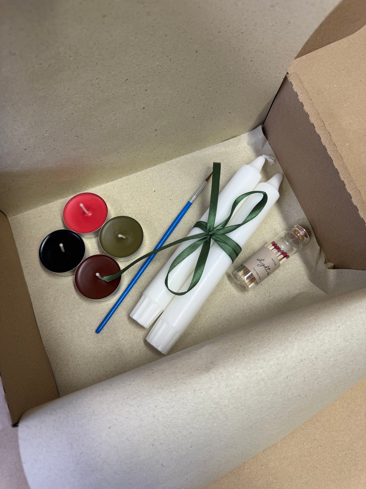 KERZENBOX - DIY SET Male deine eigene Kerze