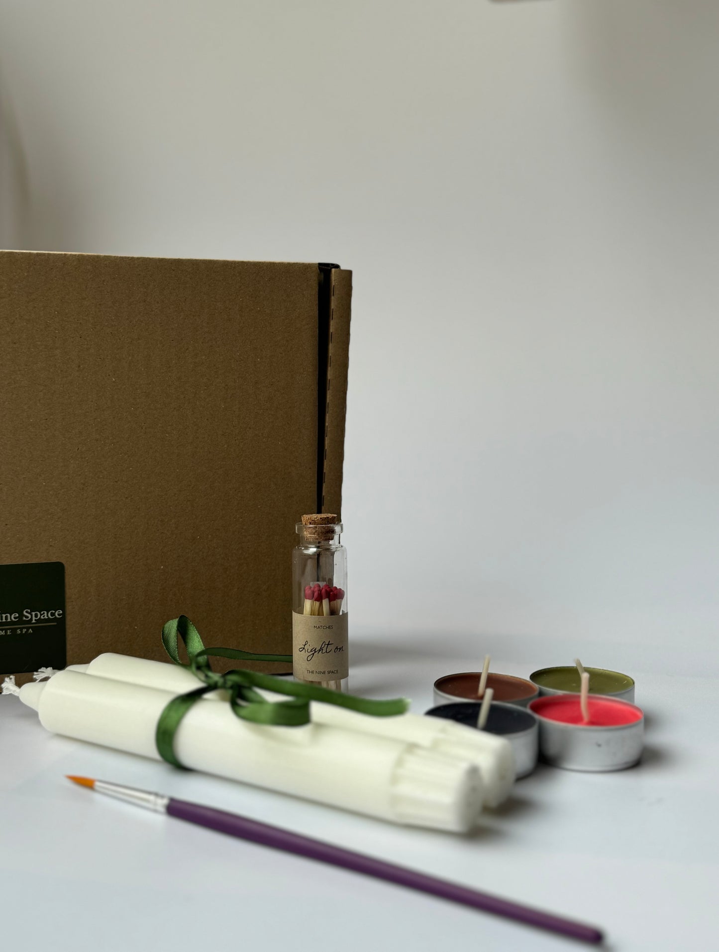 KERZENBOX - DIY SET Male deine eigene Kerze