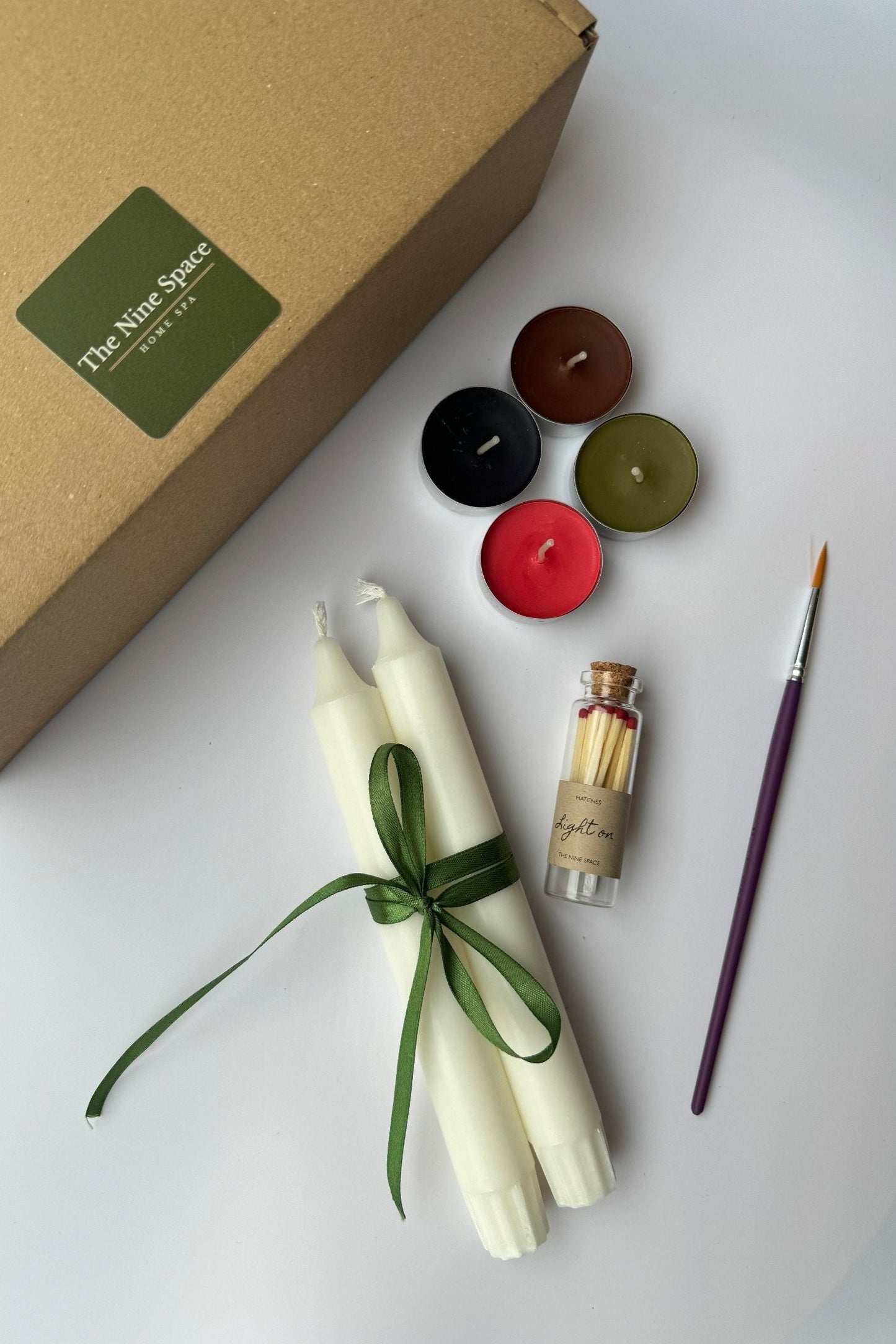 KERZENBOX - DIY SET Male deine eigene Kerze