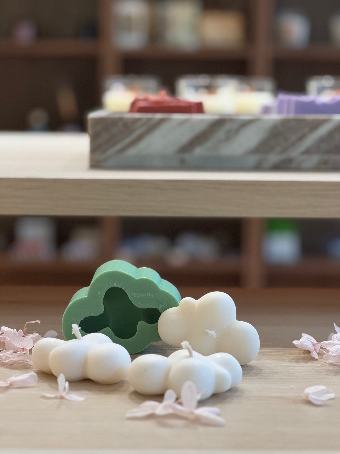 Silikon -/Gießformen WOLKE