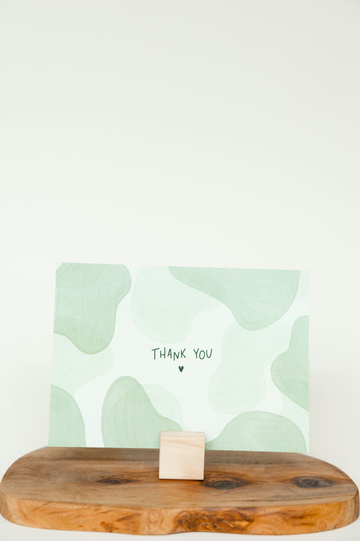 THANK YOU – Hochwertige Dankeskarte als Geschenkbeilage