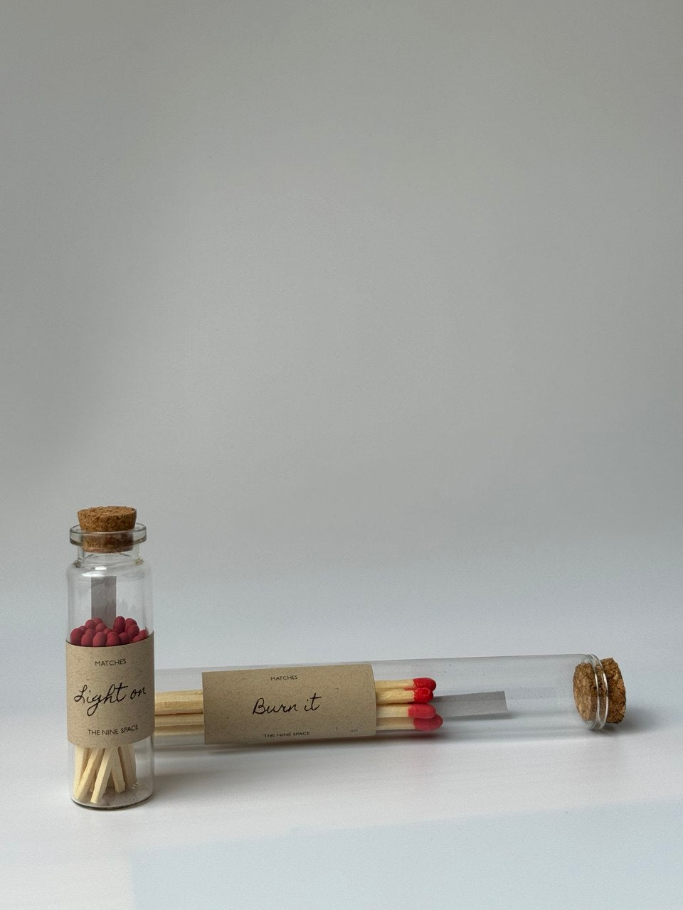 LIGHT ON & BURN IT - Glas-Streichhölzer