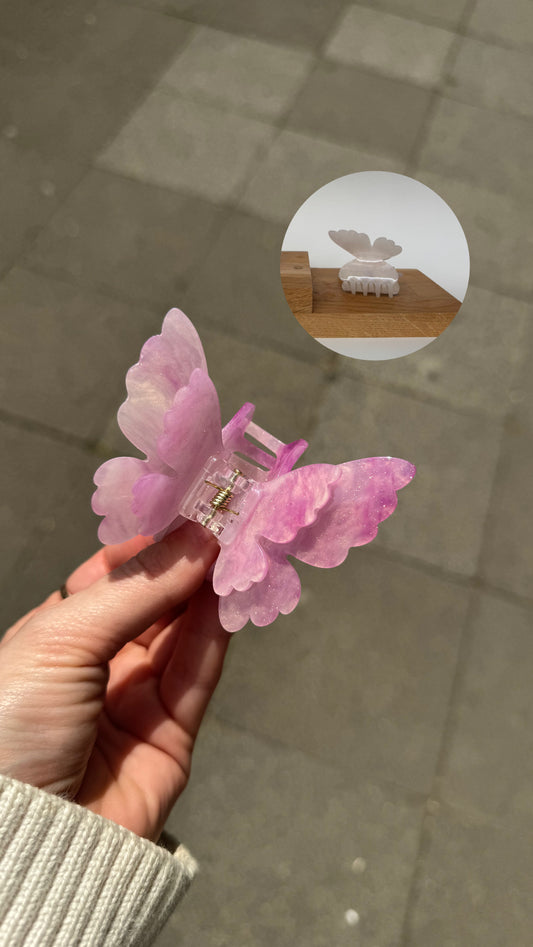 Haarklammer mit Farbwechsel – UV-aktive Haarklammer aus Acryl