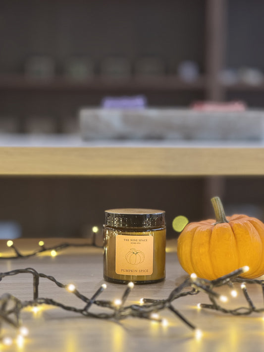 LIMITED EDITION - PUMPKIN SPICE Kerze – Braunglas Mini