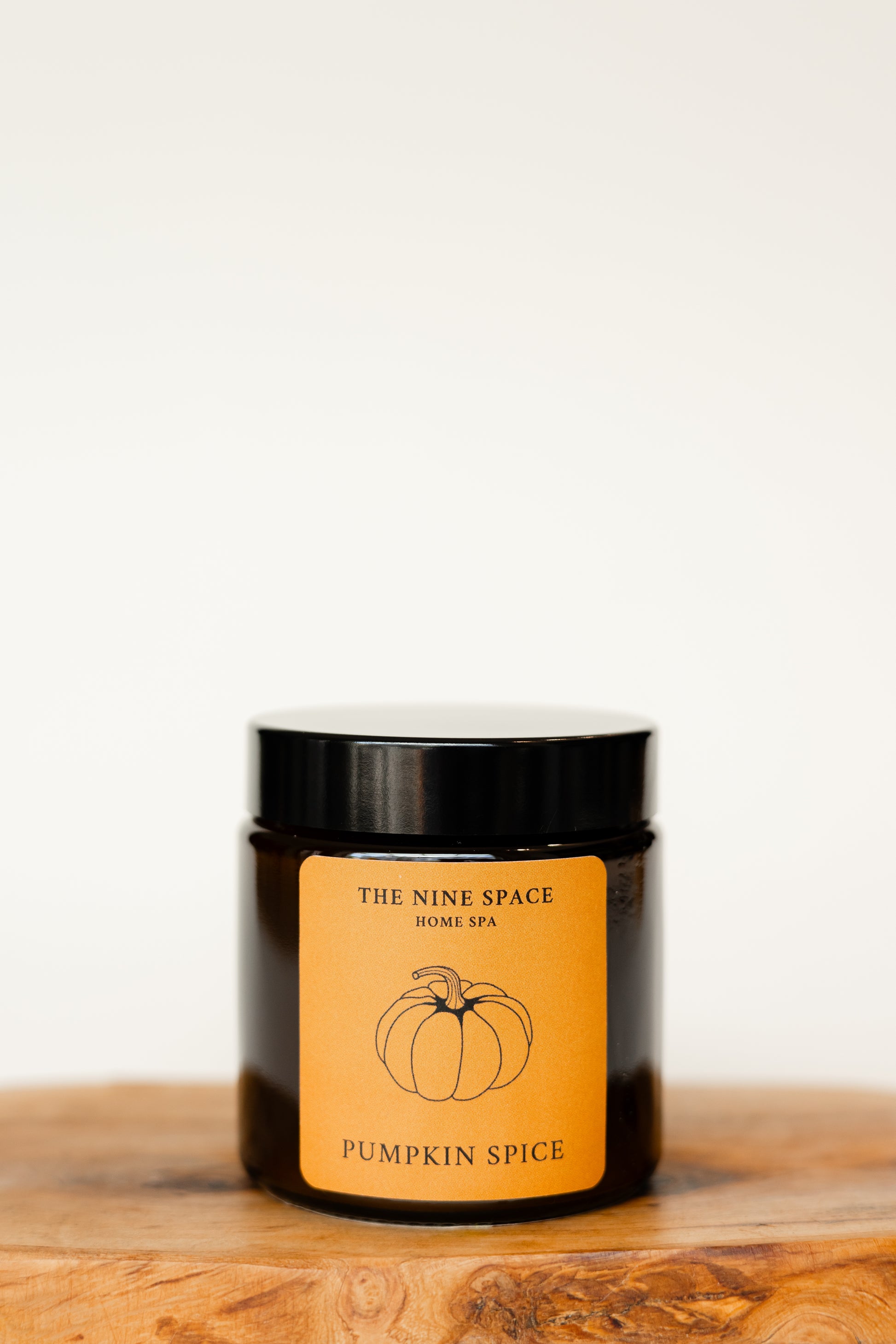 PUMPKIN SPICE Mood Kerze Mini Limited Edition Braunglas | THE NINE SPACE
