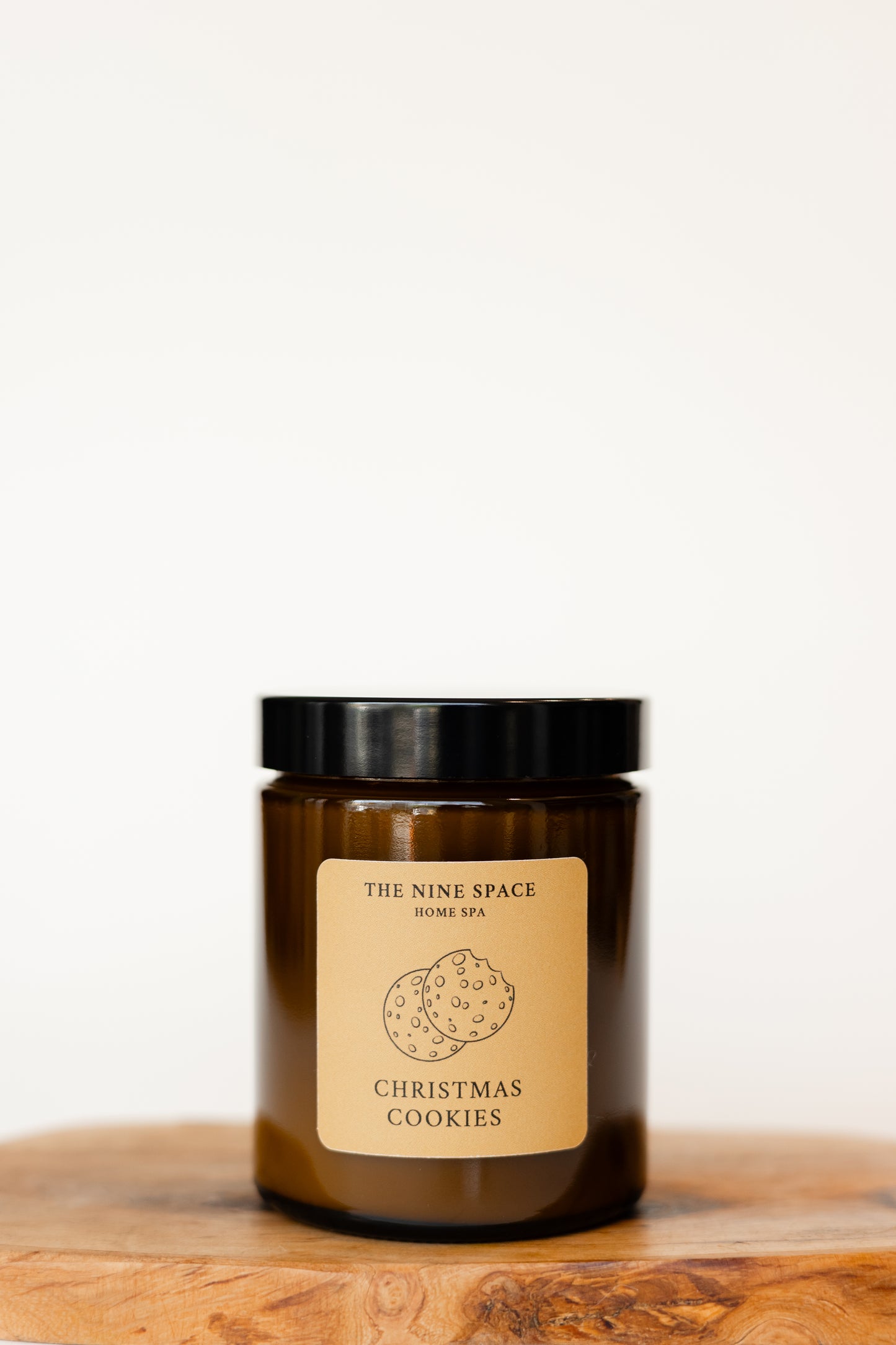 LIMITED EDITION - CHRISTMAS COOKIES Kerze - Braunglas