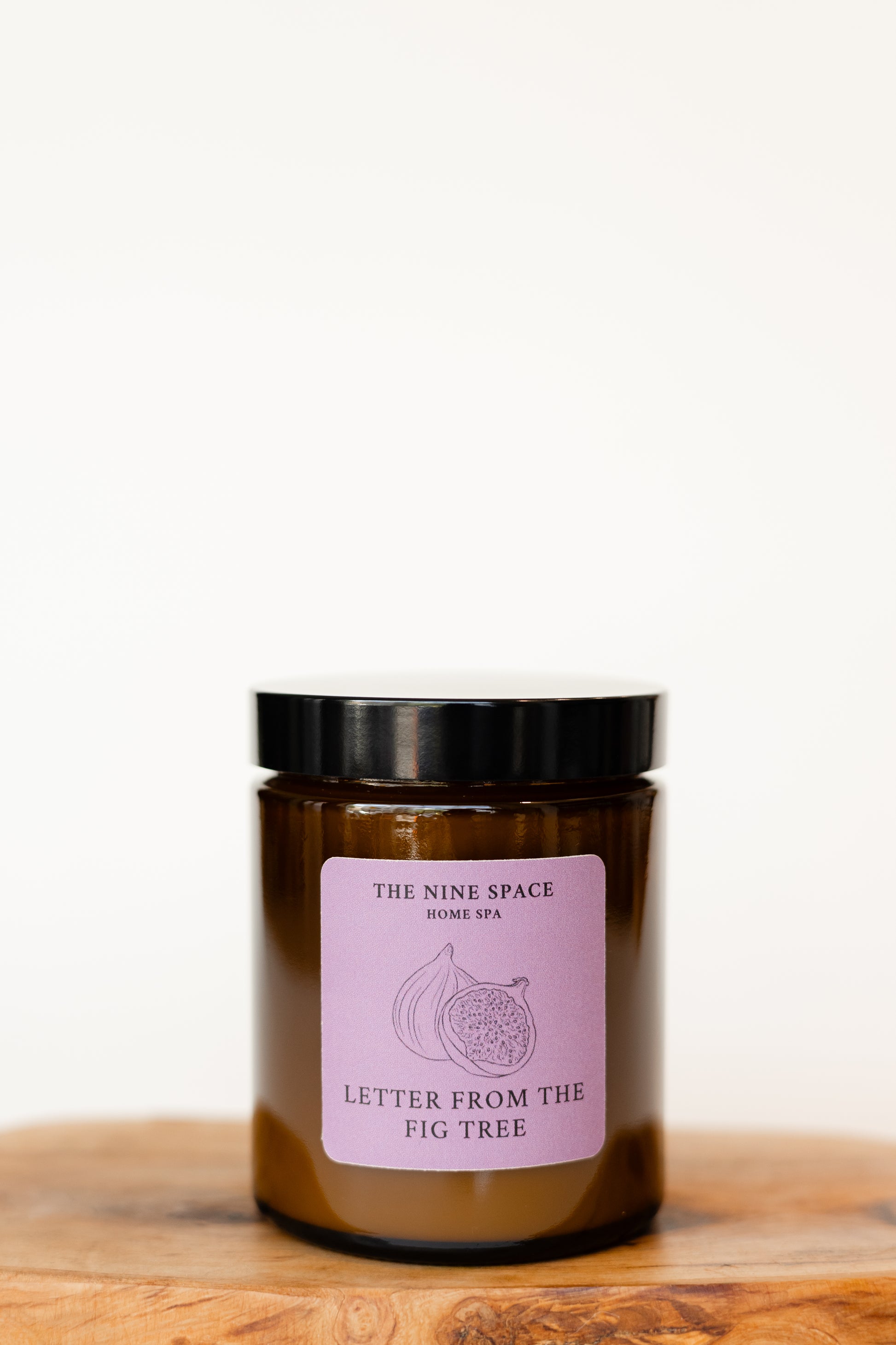 Letter from the FIG TREE Feige Duftkerze Braunglas | THE NINE SPACE