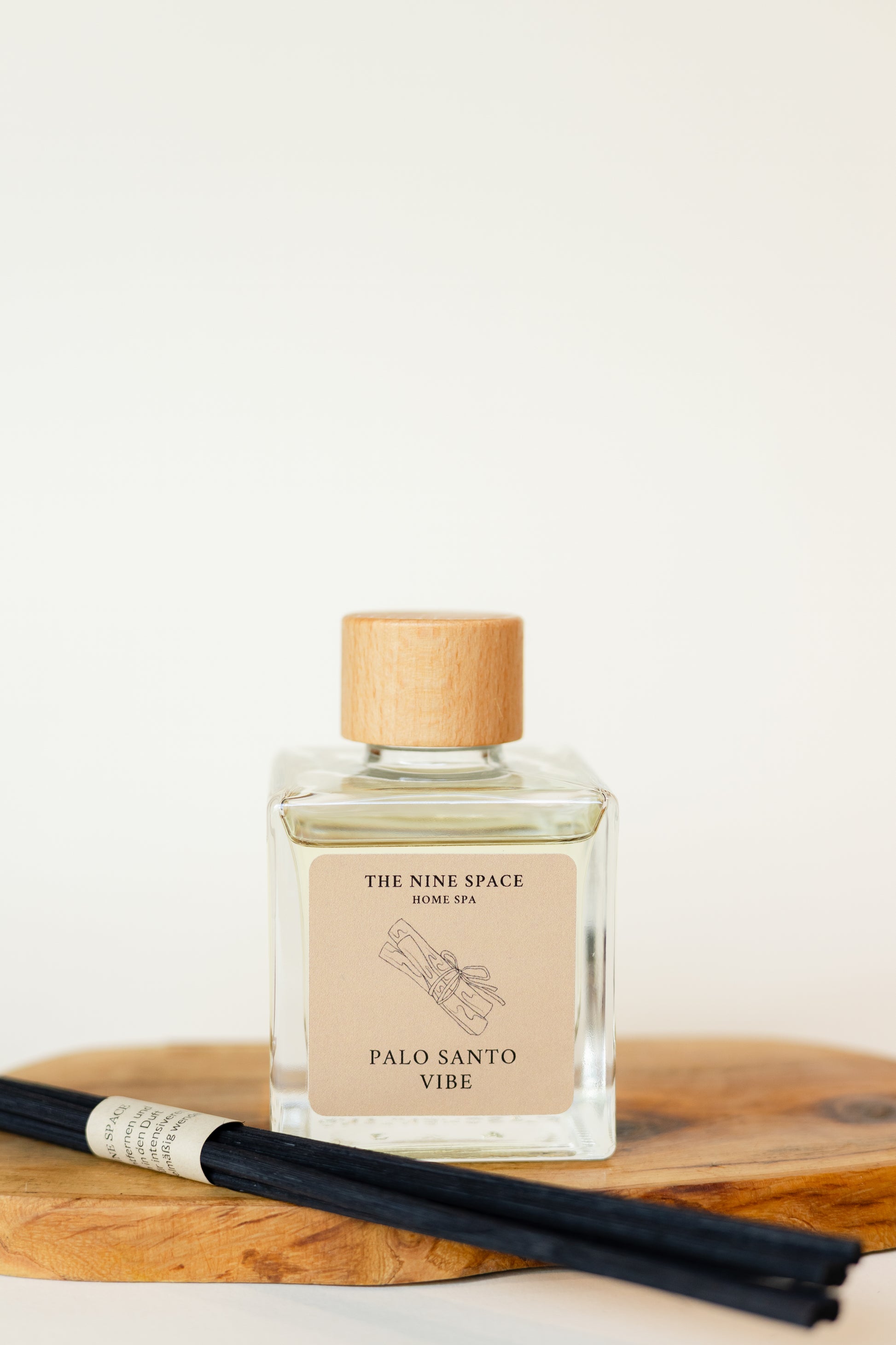 PALO SANTO Vibe Raumduft Klarglas holzig warm | THE NINE SPACE
