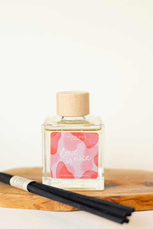 LIMITED EDITION - LOVE IS NICE Raumduft - Klarglas
