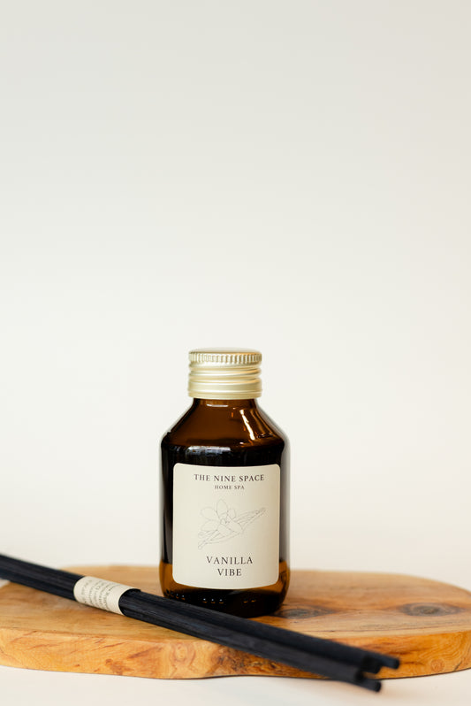 VANILLA Vibe Raumduft - Braunglas