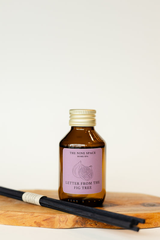FIG TREE Raumduft Braunglas fruchtig und frisch | THE NINE SPACE
