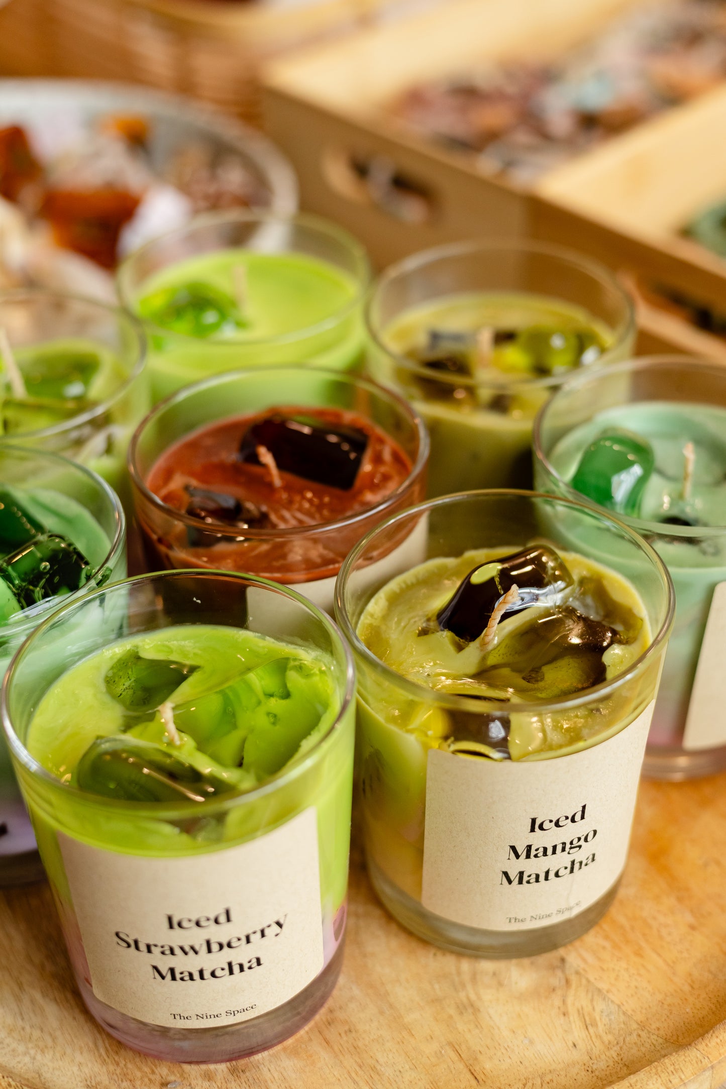 Iced Drinks Kerzen Serie alle Varianten | THE NINE SPACE