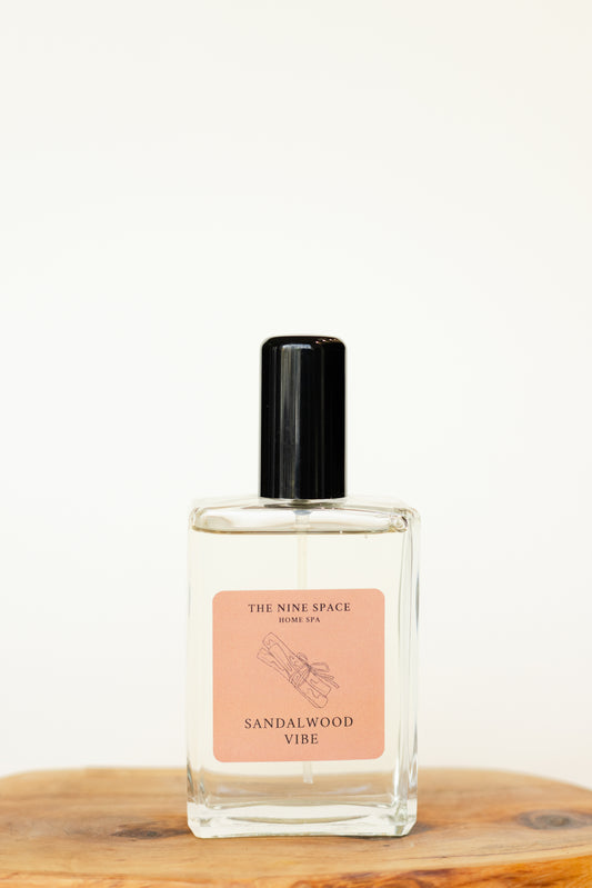SANDALWOOD VIBE Raumspray - Klarglas