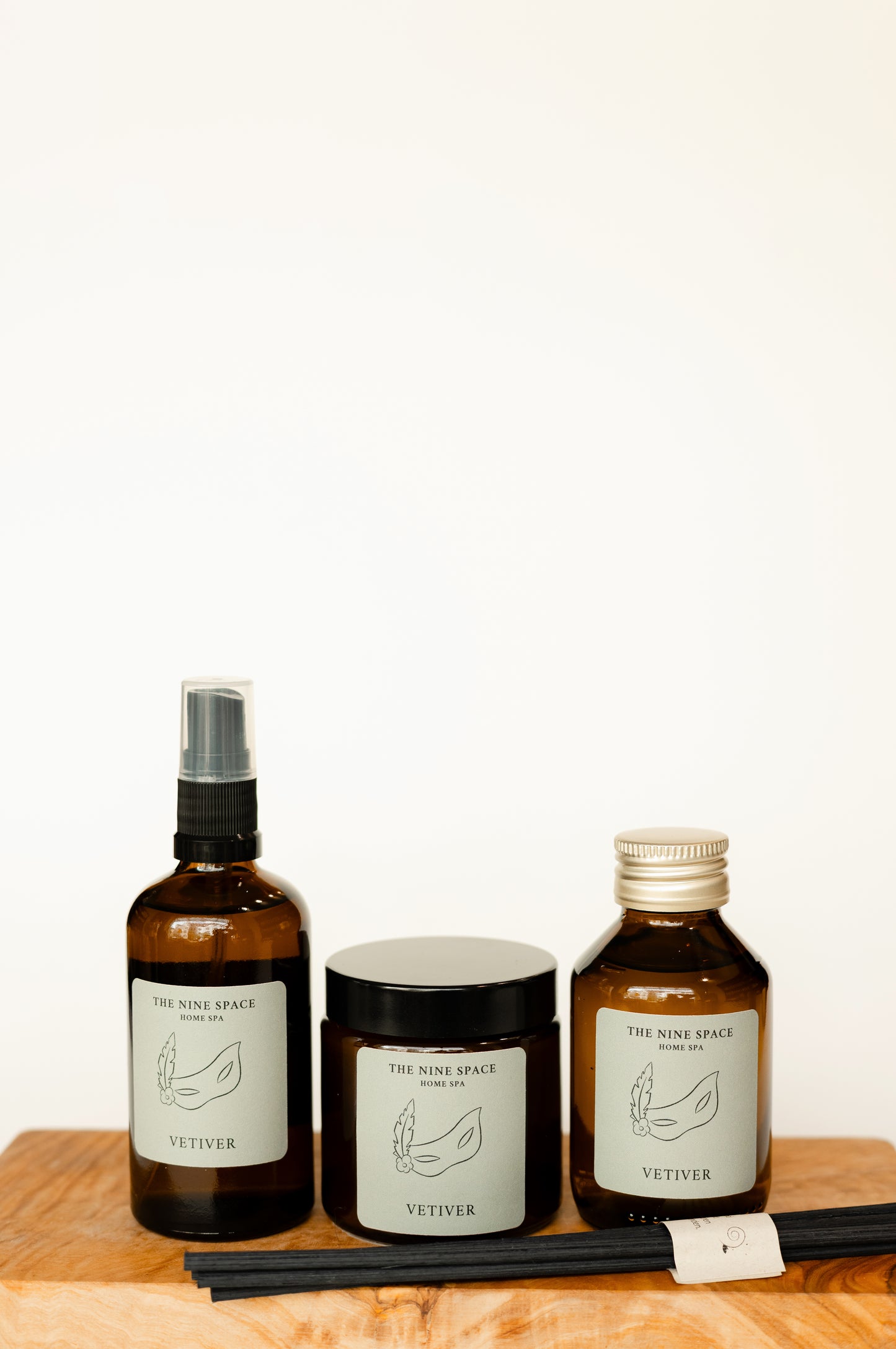 VETIVER Raumspray - Braunglas