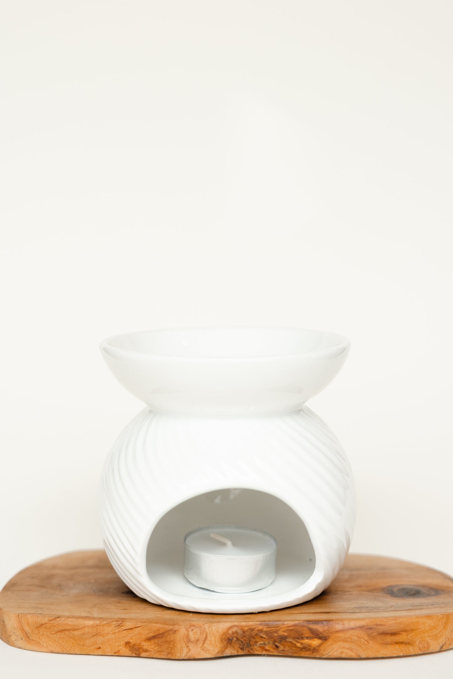 WELLEN Duftlampe – Organische Keramik-Duftlampe