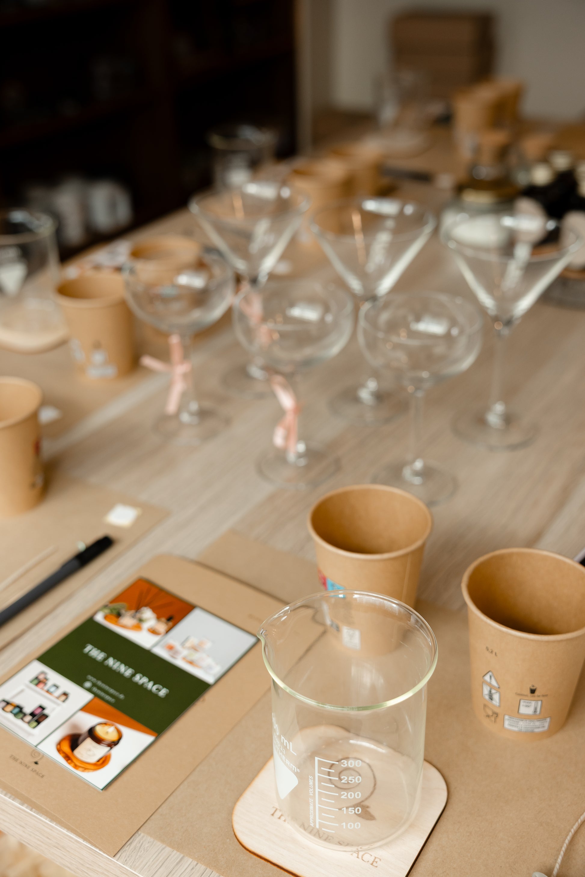 Cocktail Workshop Ergebnis Deko Kerzen | THE NINE SPACE