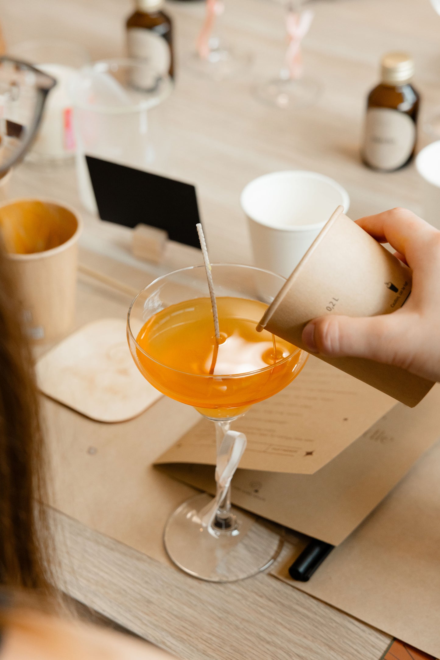 COCKTAIL CANDLE Workshop – Kerzen Workshop in Hannover
