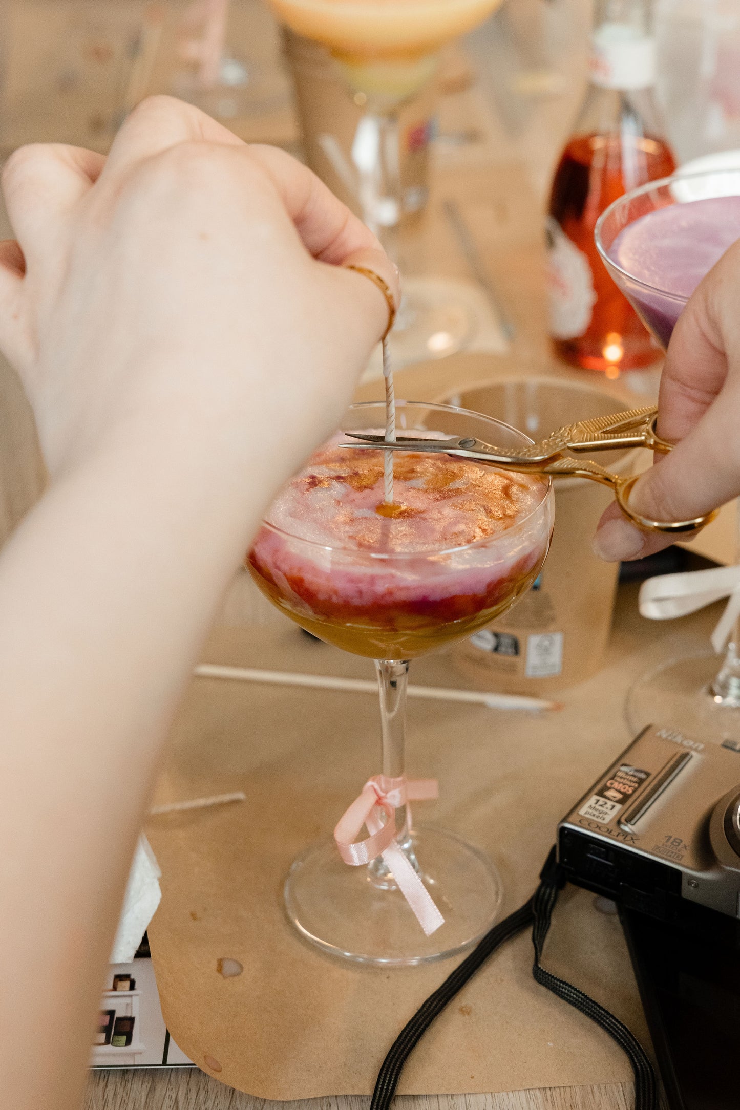 COCKTAIL CANDLE Workshop – Kerzen Workshop in Hannover