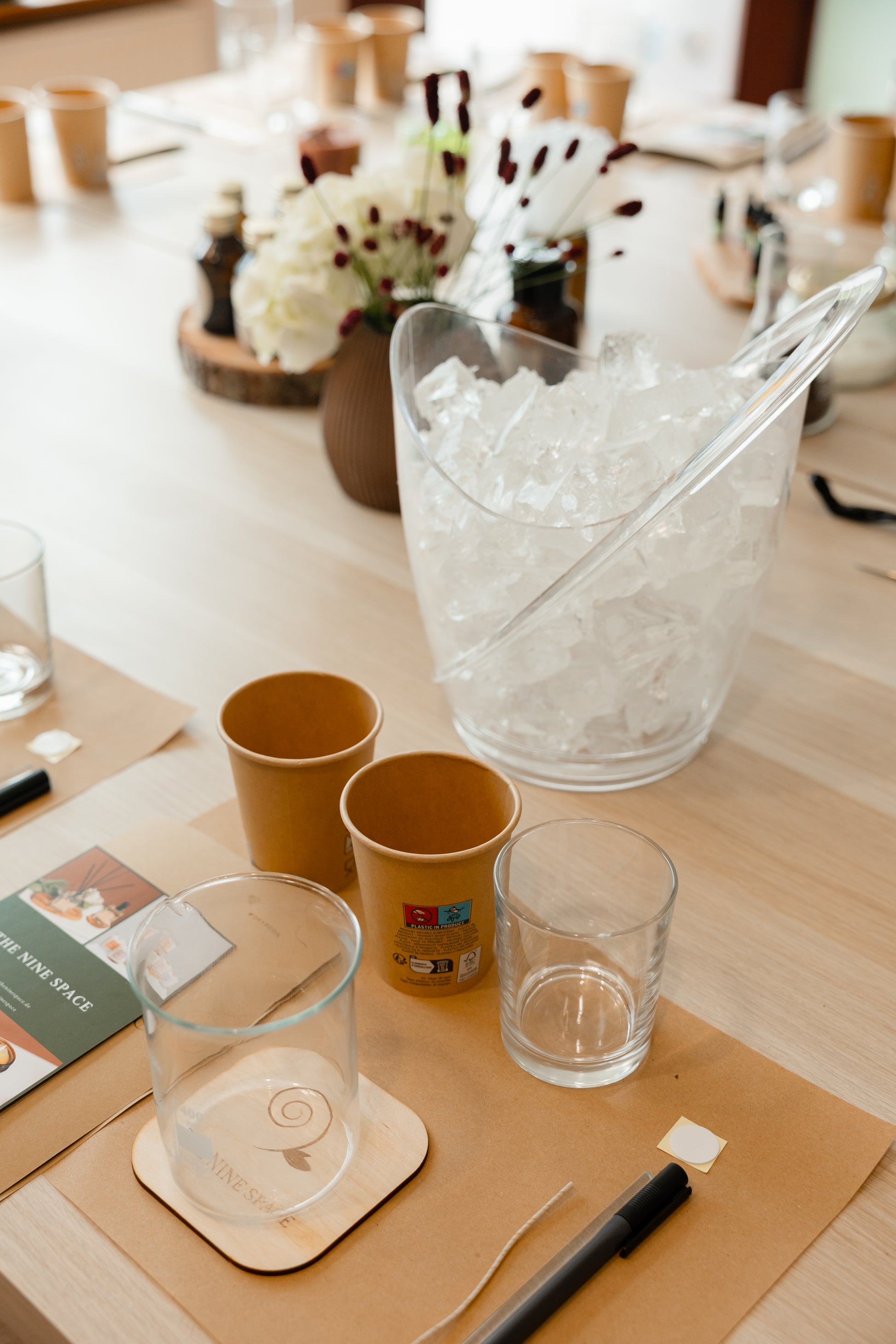 Iced Drinks Workshop Kerzen giessen kreativ | THE NINE SPACE