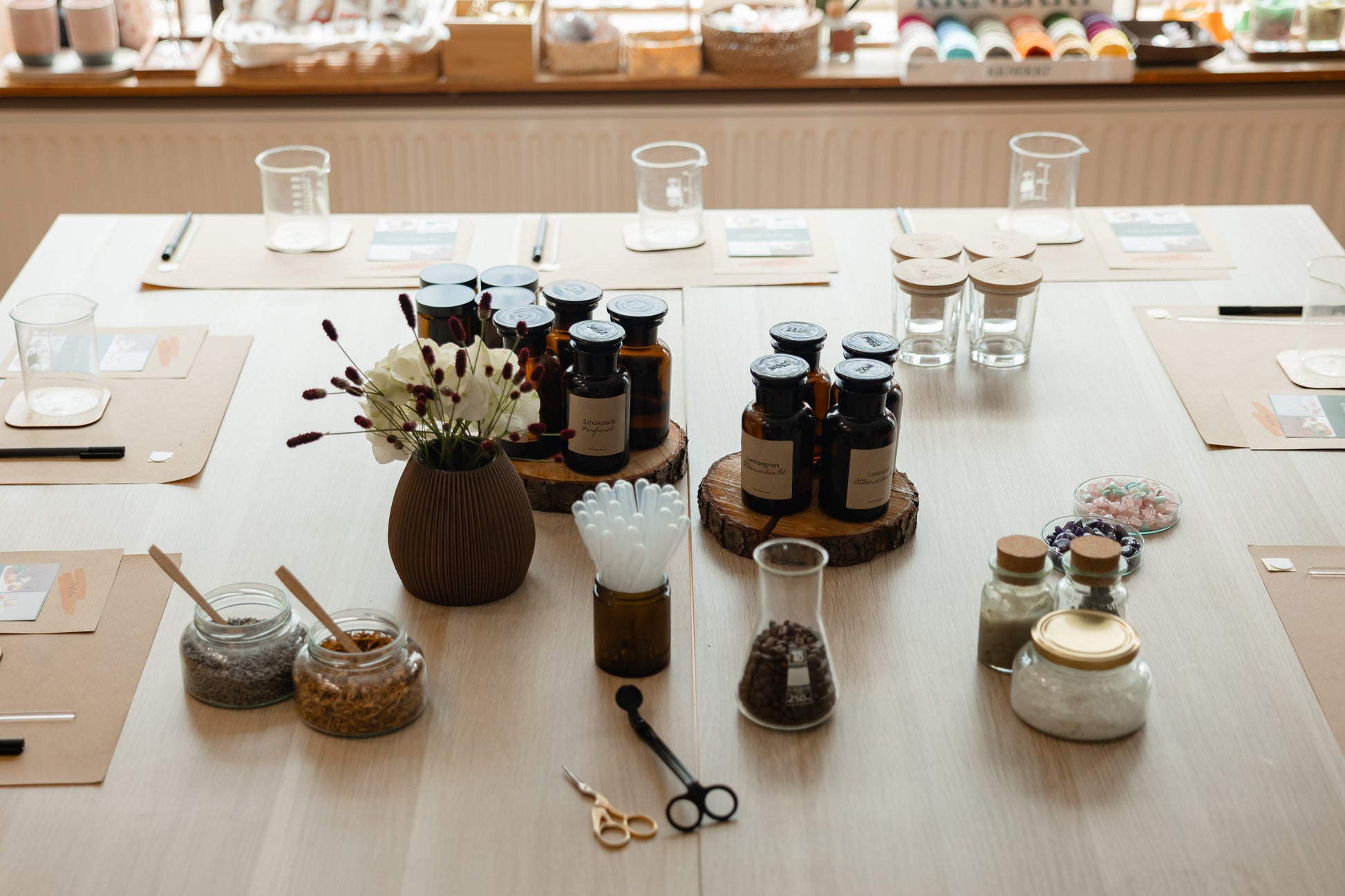 Workshop Kerzenherstellung Wachs und Docht | THE NINE SPACE