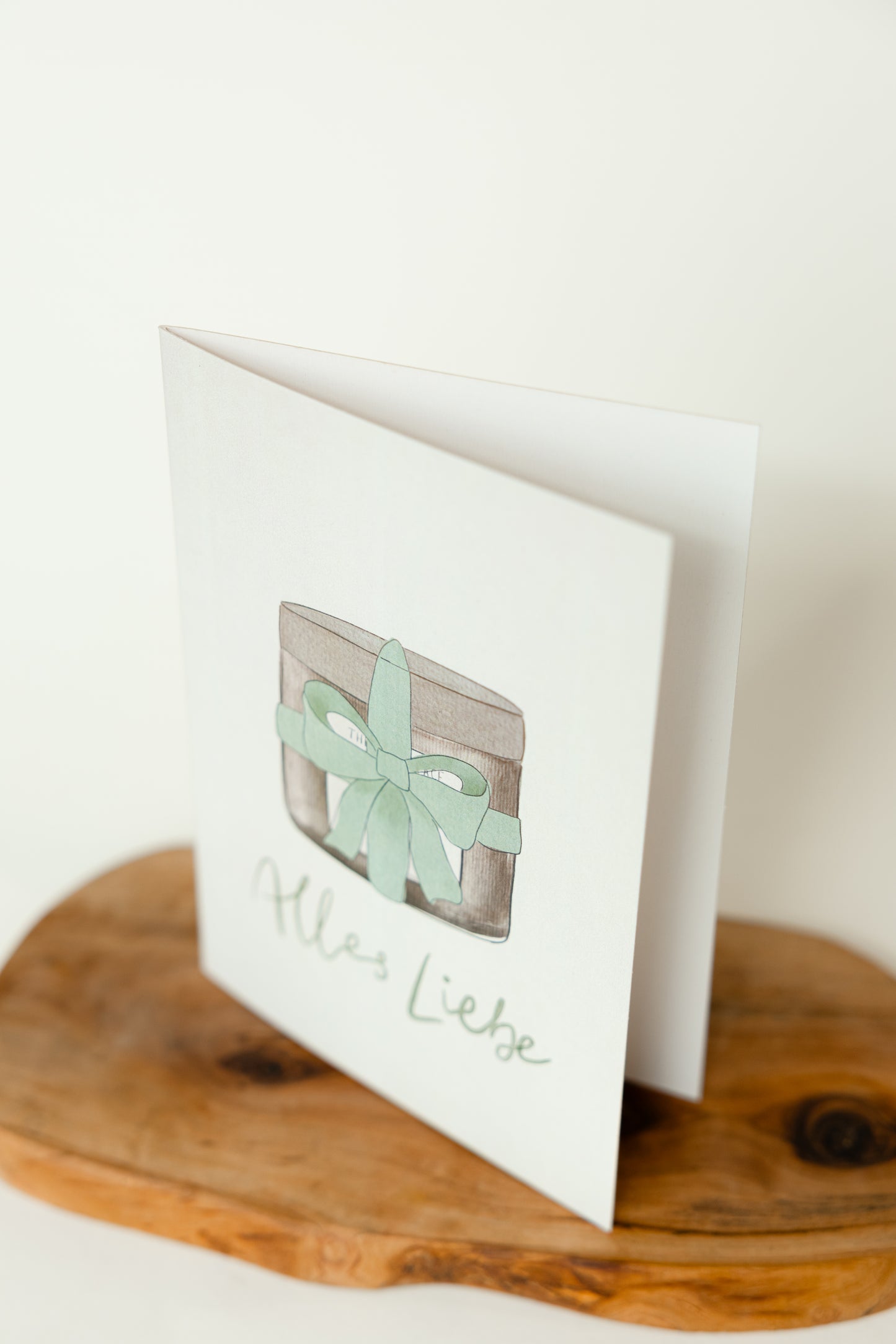 ALLES LIEBE – Hochwertige Grußkarte als Geschenkbeilage