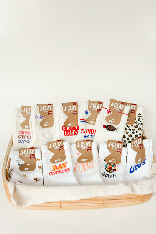 J-CLAY Socken – Statement-Socken mit Charakter